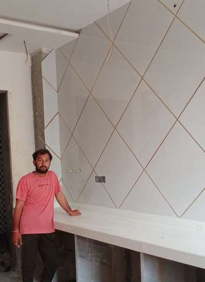 Kitchen, Storage, Wall Designs by Flooring rakesh suthar, Udaipur | Kolo