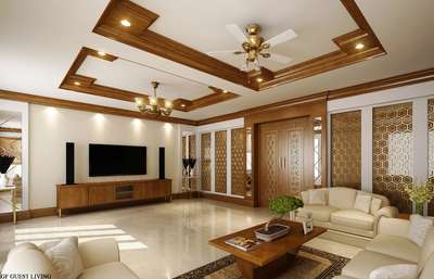 Living, Lighting, Furniture, Table, Storage, Ceiling Designs by Interior Designer VIP WOOD CRAFTS  ANGAMALY , Ernakulam | Kolo