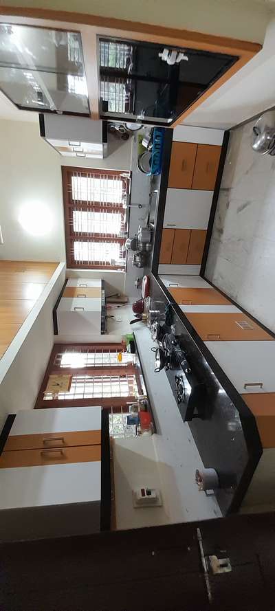 Kitchen, Storage, Window Designs by Painting Works mahesan c k asramam, Wayanad | Kolo
