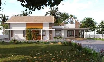 Exterior Designs by Contractor RATHEESH  RAVI, Ernakulam | Kolo