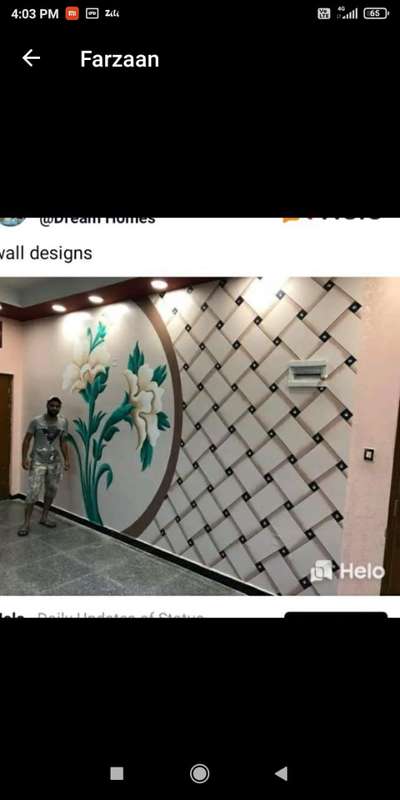 Wall Designs by Painting Works mohd anees mohd anees, Delhi | Kolo
