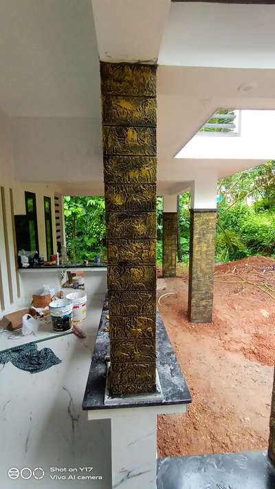Exterior, Wall Designs by Painting Works vibgyor painting  service , Malappuram | Kolo