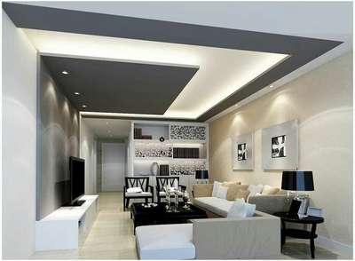 Ceiling, Furniture, Lighting, Living, Storage, Table Designs by Painting Works Nazir Khan, Gurugram | Kolo