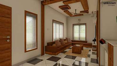 Ceiling, Furniture, Living, Table Designs by Architect UNKNOWN CONCEPTS, Malappuram | Kolo