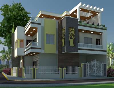 Exterior, Lighting Designs by Contractor manzoor shekh, Dhar | Kolo