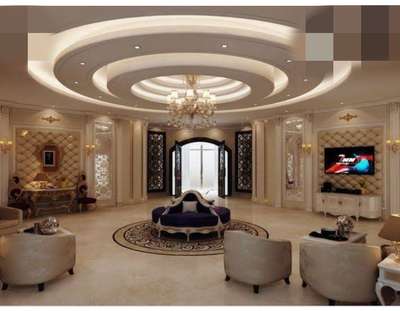 Ceiling, Lighting, Living, Furniture, Storage Designs by Interior Designer vedpal singh, Jodhpur | Kolo