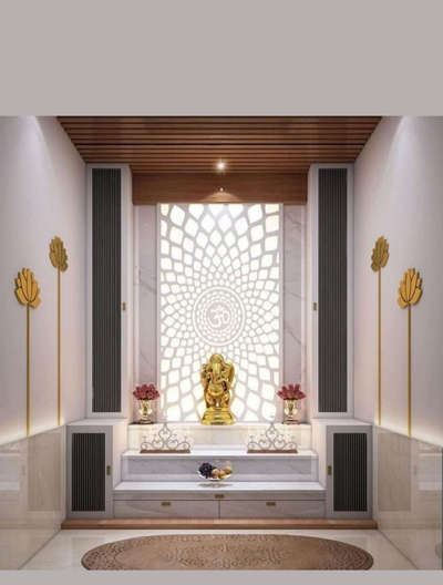 Prayer Room, Storage Designs by Contractor Rahisuddin Saifi, Meerut | Kolo