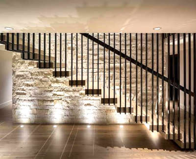 Staircase, Lighting, Flooring Designs by Fabrication & Welding Ã‘Ã¸Å«shÃ¢d Patel, Indore | Kolo