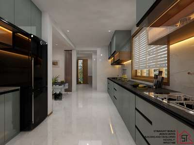 Lighting, Kitchen, Storage Designs by Interior Designer Abhishek Nambiar, Kannur | Kolo