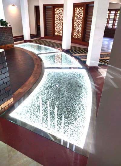 Flooring Designs by Contractor Indian tuff glass parippally, Kollam | Kolo