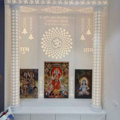 Prayer Room, Storage Designs by Carpenter Asif Khan, Delhi | Kolo