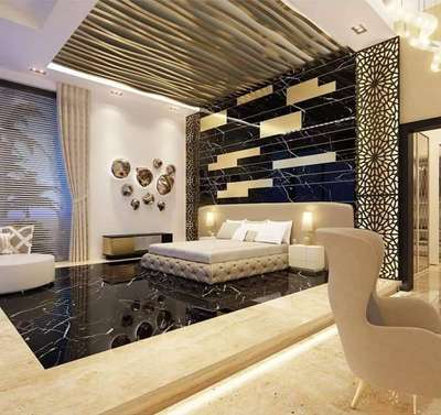 Furniture, Lighting, Storage, Bedroom Designs by Interior Designer Rashid Mirza, Jaipur | Kolo