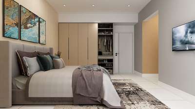 Furniture, Storage, Bedroom, Wall Designs by Interior Designer haris v p haris payyanur, Dubai | Kolo