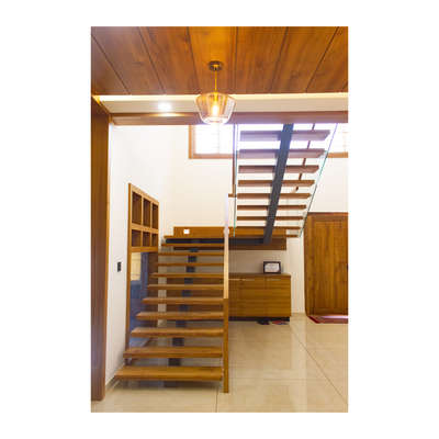 Lighting, Staircase, Flooring Designs by Architect Dedeev Vijayan, Kozhikode | Kolo