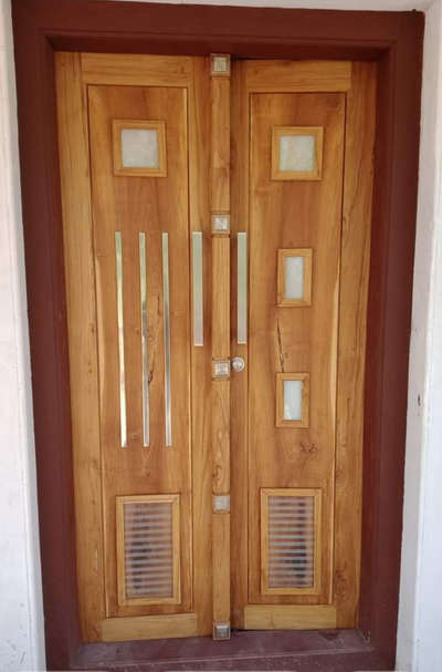 Door Designs by Carpenter Jaya Krishnan, Palakkad | Kolo