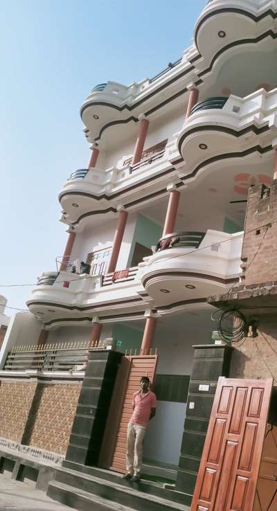Exterior Designs by Painting Works Raja Ram, Faridabad | Kolo