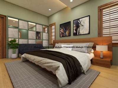 Bedroom Designs by Interior Designer Muhajir kp, Kannur | Kolo