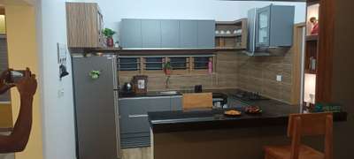 Kitchen, Storage Designs by Interior Designer Rinoy Tc, Kannur | Kolo