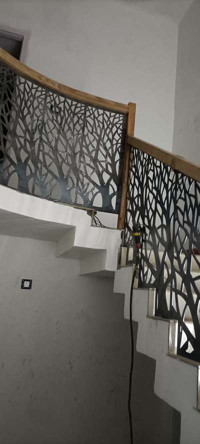 Staircase Designs by Fabrication & Welding Tenson Son, Alappuzha | Kolo