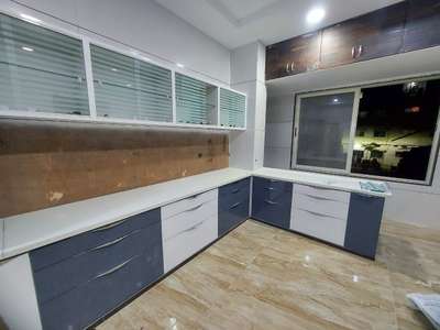 Kitchen, Storage, Window, Lighting Designs by Painting Works Aadil khan, Ujjain | Kolo