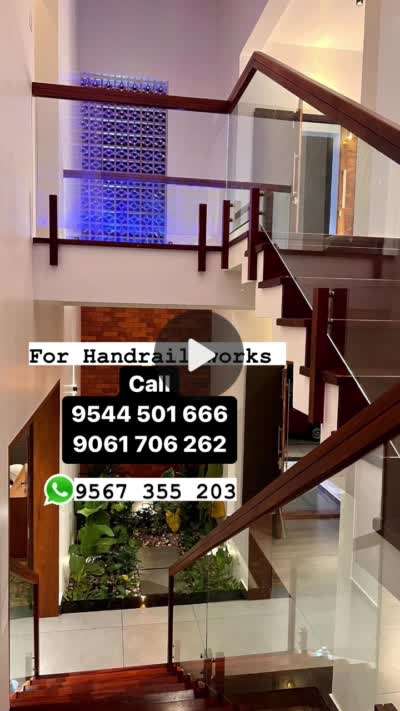Staircase Designs by Interior Designer THAIKKADAN STEEL HOUSE VENGARA, Malappuram | Kolo