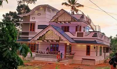 Exterior, Lighting Designs by Contractor akhil anand acharya, Pathanamthitta | Kolo