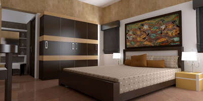 Bedroom Designs by 3D & CAD Santhosh  mathew , Pathanamthitta | Kolo