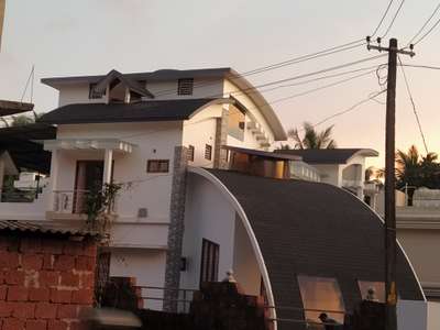 Exterior Designs by Contractor QUALITY ROOFING SHINGLES, Kannur | Kolo