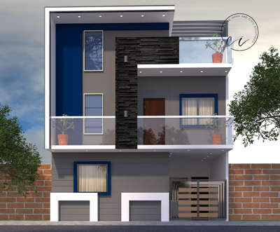 Exterior Designs by Civil Engineer Shubham Kushwah, Indore | Kolo