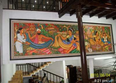 Wall Designs by Interior Designer Kerala Art  Gallery, Ernakulam | Kolo