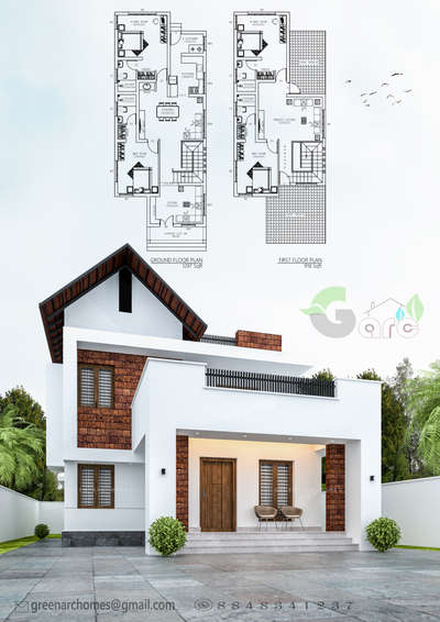  Designs by 3D & CAD Green Arc  Homes, Thrissur | Kolo