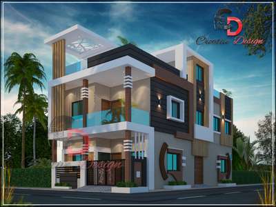 Exterior Designs by Civil Engineer Er Nitesh rana, Indore | Kolo