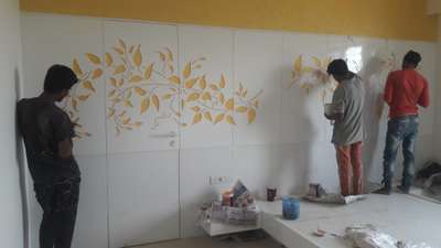 Wall, Furniture, Bedroom, Door, Storage Designs by Painting Works Shahrukh Khan, Jodhpur | Kolo