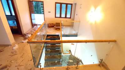 Staircase, Window Designs by Interior Designer Melona  Staircase  Handrails, Kannur | Kolo