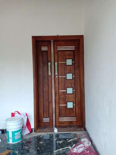 Door Designs by Carpenter Dineesh Thoppil, Kottayam | Kolo