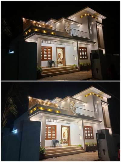 Exterior, Lighting Designs by Flooring Shaju chirayath, Thrissur | Kolo