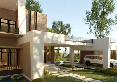 Exterior, Outdoor Designs by Architect  Irin Theresa  Paul, Thrissur | Kolo