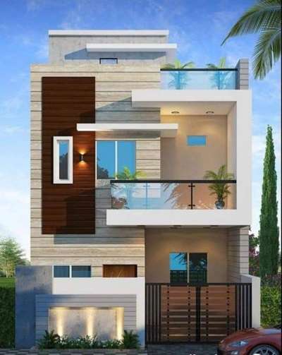 Exterior Designs by Civil Engineer Noshad Khan, Sikar | Kolo