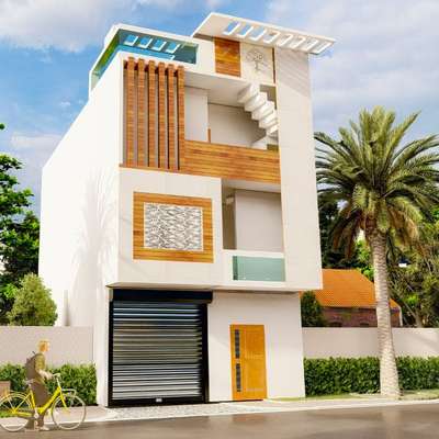 Exterior Designs by Architect House Plans Files, Bhopal | Kolo