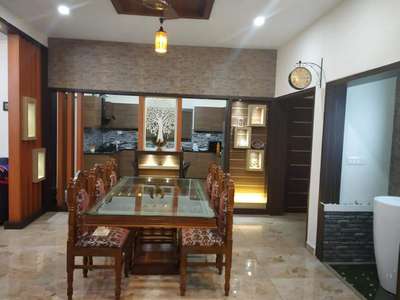 Dining Designs by Contractor Arun Abraham, Pathanamthitta | Kolo