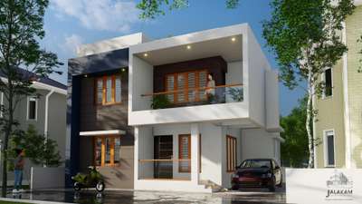 Exterior Designs by Civil Engineer ARAVIND D, Thiruvananthapuram | Kolo