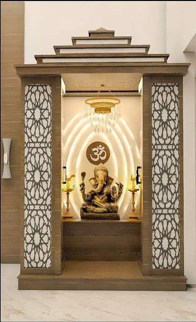 Prayer Room, Storage Designs by Carpenter Ramdhan Yadav, Jaipur | Kolo