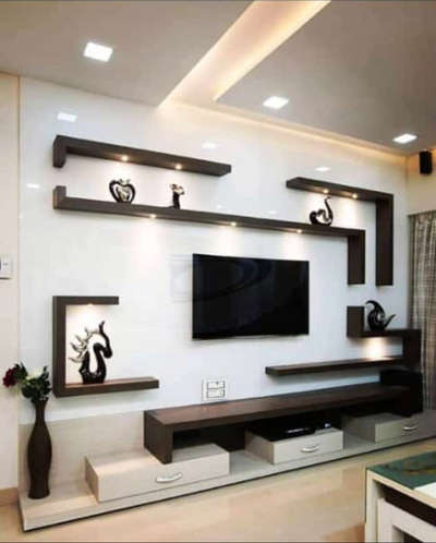 Ceiling, Lighting, Living, Storage Designs by Carpenter Liyakat ali, Faridabad | Kolo