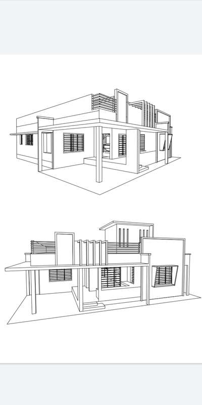 Plans Designs by Civil Engineer CEESHNA SURESH, Ernakulam | Kolo