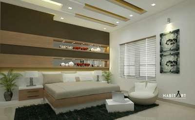Furniture, Lighting, Storage, Bedroom Designs by Interior Designer ℍ𝔸𝔹𝕀𝕋 𝔸ℝ𝕋 
 
𝕊𝕋𝕌𝔻𝕀𝕆, Ernakulam | Kolo