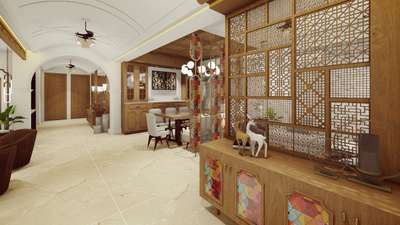 Dining, Flooring, Furniture Designs by Architect Shivam Ojha, Gautam Buddh Nagar | Kolo