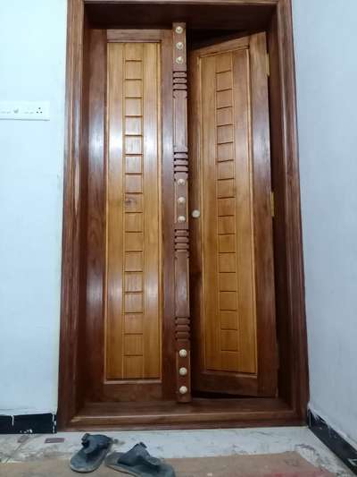 Door Designs by Painting Works shyam mohan, Pathanamthitta | Kolo