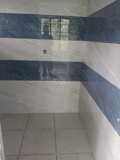 Bathroom, Wall, Flooring Designs by Contractor Krishna Kumar, Ernakulam | Kolo