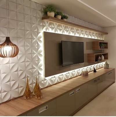 Living, Wall, Furniture, Lighting Designs by Interior Designer Element  Interiors, Ernakulam | Kolo