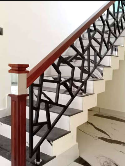 Staircase Designs by Fabrication & Welding Jishnu Ps, Kottayam | Kolo